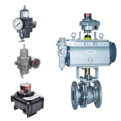 CHUAN YI ZJHR 1000 Soft Seal Floating O Ball Valve Fi sher Regulator Rotork SF Limit Switch Chemische behandeling