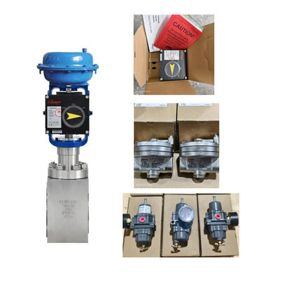 Chinese Valve Flowserve Nieuwe in voorraad Single en Dual Acting Flowserve Pneumatische positioner PMV P5/EP5 F5-NAM en 67CFR regulator