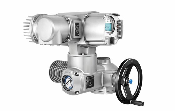 CHUANYI VBJG 600001 Drievoudig excentrisch vlinderklep met AUMA SA SQ-serie elektrische actuator voor vloeistofregeling