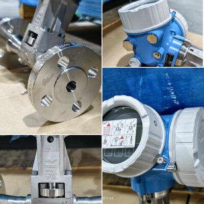 Industriële stoomgasvloeibare massa-stroommeter Endress Hauser Proline Prowirl F 200 E+H Vortexstroommeter