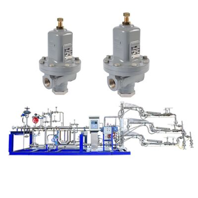 Hoge nauwkeurigheid Emerson Fisher M95-serie gasdrukregelaar drukverlagend klep voor industrieel gebruik