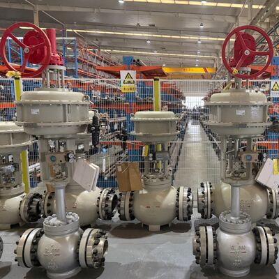 China Pneumatic Control Valve with SAMSON 3730 3731 Smart Valve Positioner and Fisher 67CFR 67DFR FILTER REGULATOR in Stock