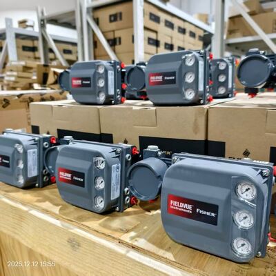 In voorraad F-isher DVC6200 FIELDVUE Digitale HART Valve Positioner 4-20mA Elektro Pneumatische Controller voor Pneumatische Actuator