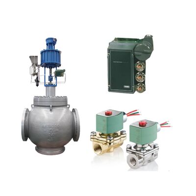 Emerson Fisher 3600 Series 3620J Electro Pneumatic Valve Positioner with ASCO Solenoid Valves