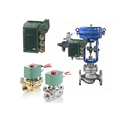 Emerson Fisher 3600 Series 3620J Electro Pneumatic Valve Positioner with ASCO Solenoid Valves