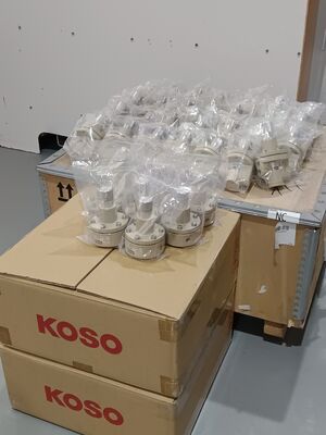 Pneumatische de Klep Elektrische Controle cl-523H van het Staalslot