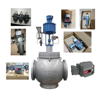 Chinese Pneumatische Klep met Fisher DVC6200 HC Smart Kleppositie-regelaar met 67CFR-38VVP 67CF-1663-38597 Filterregelaar op voorraad