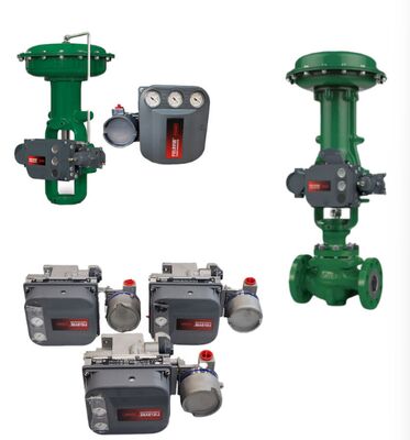 Fisher Pneumatic Control Valve with DVC 6200 Digital Valve Positioner