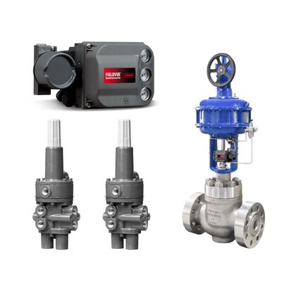 Emerson Fisher DVC6200 Digital Valve Controller and Fisher 377 Trip Valve with Chinese Control Valve