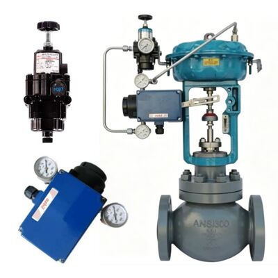 Wuzhong Quick Change Single Seat Control Valve ATS APS met AZBIL AVP300 Positioner Rotork YT200 Regulator