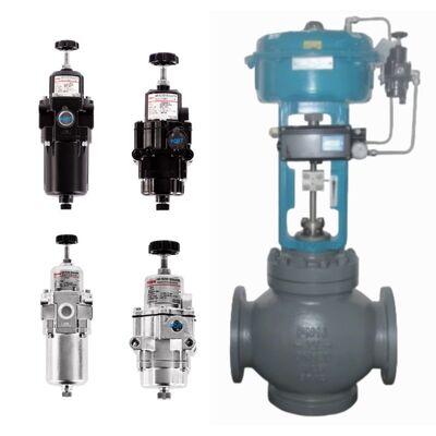 WUZHONG Quick Change Cage Control Valve ACB APC with Rotork YT200 Filter Regulator for Petrochemical Power