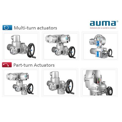 Elektrische regelklep vlinder kogel wereld fabrikant met AUMA SA SAR SQ SQR serie elektrische actuator