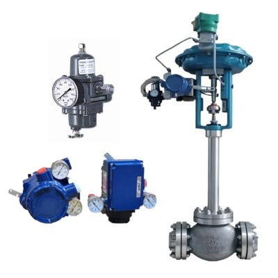 Wuzhong Cryogenic Regulating Valve ALS ALC serie Azbil Avp200 Positioner voor Lng en Low Temp Systemen