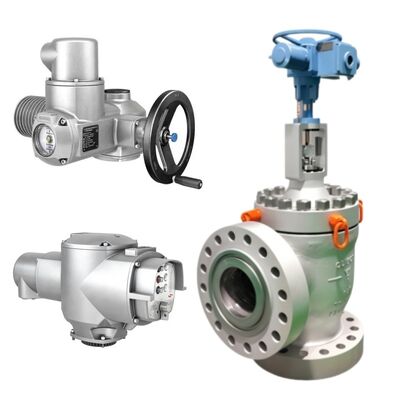 Wuzhong AESB AEPB Hoekregelklep snelle vervanging door Auma-actuator voor industrieel proces