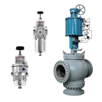 Wuzhong 3-weg afleidingsmengklep ACT met Rotork YT filterregelaar voor petrochemische thermische energie