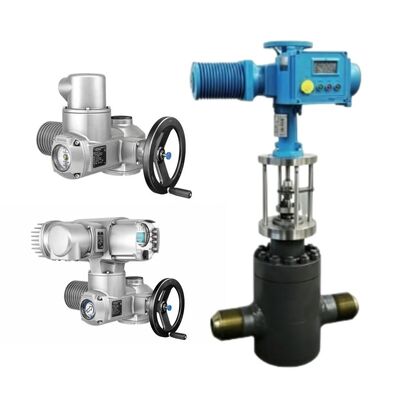 Wuzhong Multi Turn Multi Port Regelklep ATM met Auma Actuator voor Waterinstallatie in Energiecentrales