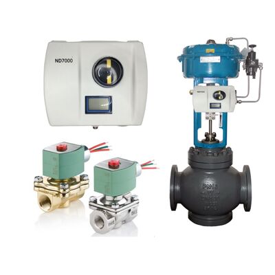 Wuzhong Control Valve met Valmet Me-sto Neles ND7000 Smart Control Valve Positioner en ASCO Solenoid Valve