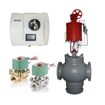 Wuzhong Control Valve with Valmet Me-sto Neles ND7000 Smart Control Valve Positioner and ASCO Solenoid Valve