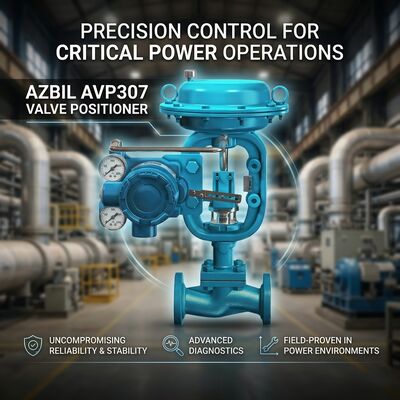 Azbil AVP300-serie Smart Valve Positioner met HART-communicatie 4-20 mA Input Signal en automatische instelbaarheid