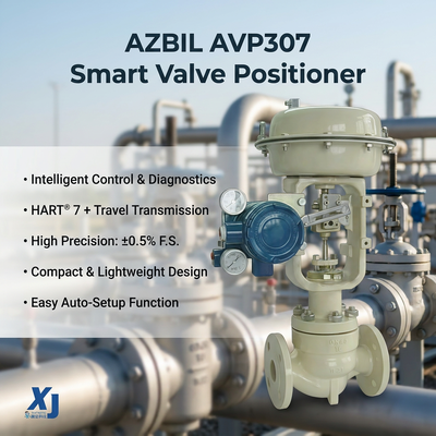 Azbil AVP307 HART Digitaal Elektro Pneumatisch Sturing Valve Valve Positioner Pilot Valve Air Filter Regulator