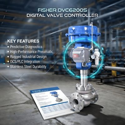 Nieuwe ASCO 2 Way Industrial Solenoid Valve F-isher FIELDVUE DVC6200 Digitale Valve Positioner Control Smart Valve Positioner HART