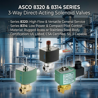 Nieuwe ASCO 8320 8314 3 Way Solenoïde Valve LCD Ex d HART Valve Controller Smart Valve Positioner OEM Factory