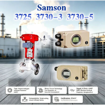 Nieuwe Samson 3725 3730-3 3730-5 Hoge Precisie Electro Pneumatische Klepstandsteller Industriële Stoom Regelklep