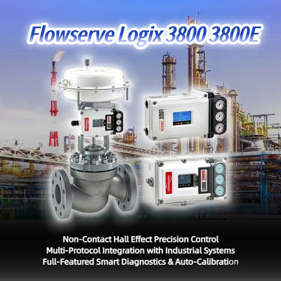Hoogprecisie Flowserve Logix 3800 3800E Digitale Valve Positioner Betrouwbare Controle Valve onderdelen in voorraad