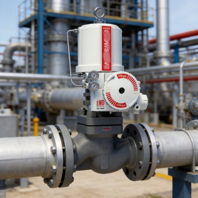 Pneumatische kogelklepcontroller DVC6200 DVC2000 en ASCO-magneetklep en FLOWSERVE 3200MD 520MD 3800MD klepstandsteller