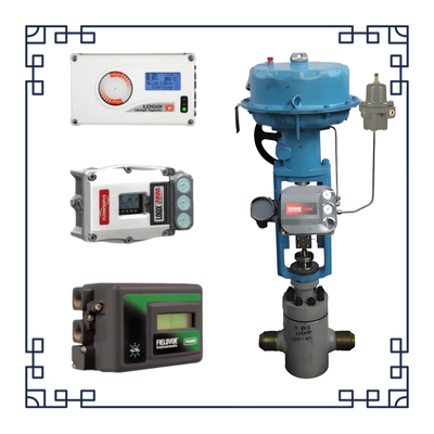 Oil and Gas Industry FISH- ER Pneumatic Control Valve and Positioner Fish-er DVC2000 DVC6200 3582I and Masoneilan 4700E 