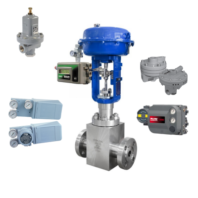 Olie- en gasindustrie FISH-ER Pneumatische regelklep en positioner Fish-er DVC2000 DVC6200 3582I en Masoneilan 4700E