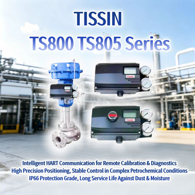 Nieuwe OEM Tissin TS800 TS805 serie Smart Valve Positioner HART Digitale besturing Valve Positioner