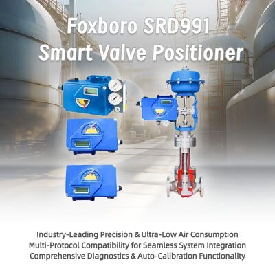 Nieuwe OEM pneumatische intrinsiek veilige Exia Display Foxboro SRD991 Intelligent Valve Control Valve Positioner