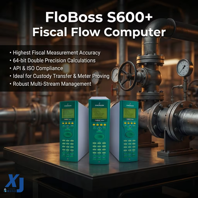 FloBoss S600+ Stroomcalculator Industriële stroomcomputer Bewaring van gasoverdracht Vloeibare processtroomcontroller