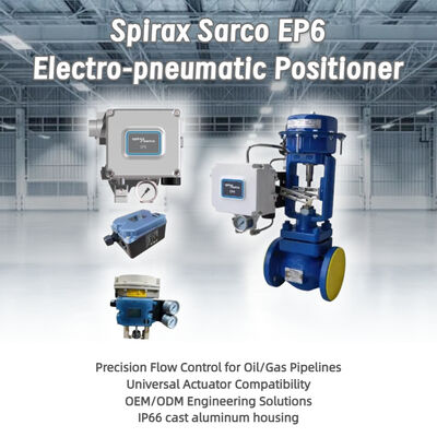 Hoge precisie elektro-pneumatische Spirax Sarco EP6 Positioner vervangend onderdeel Compatibel verschillende merken actuatoren