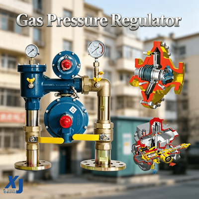 Chunhui Controls Aardgasdrukregeling Industriële gasdistributie Gasdrukregelaar