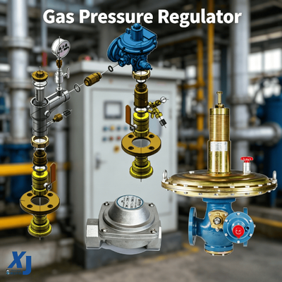 Leverancier Chunhui CHTA CHTB CHTC Controles Direct Acting Gas Pressure Reducing Valve LNG LPG Fuel Gas Pressure Regulator