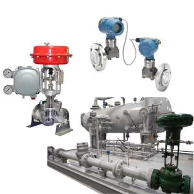 Hoge betrouwbaarheid Masoneilan SVI1000-controller en 4-20 MA HART Industriestandaard coplanaire druktransmitter Rosemount-e 3051C/3144P Gebruikt in olie en gas