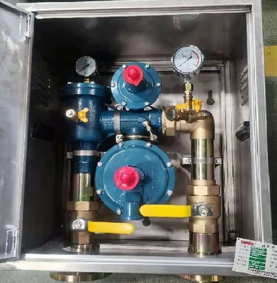 Gasfilter drukregulerend kabinet China Chunhui Controls OEM Gebouwniveau aardgasregulator