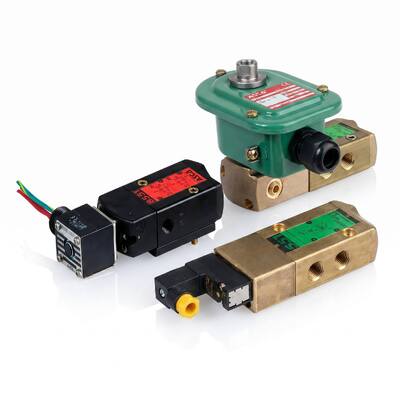 ASCO 551-serie 5 2-weg pneumatische magneetspoelklep Roterende actuatorbesturing Industriële automatiseringssystemen