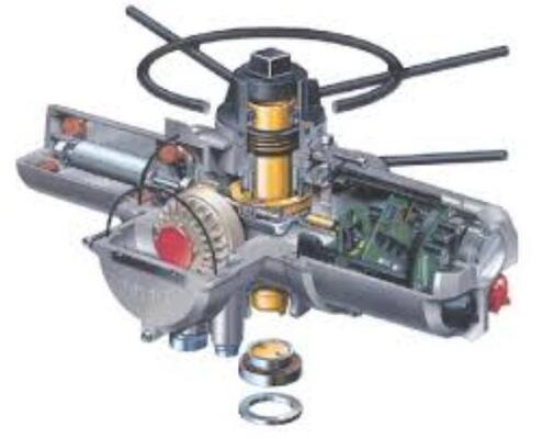 Peckwomy PWMON-serie Explosiebestendige OEM Ball Electric Actuators Display Gas Media Vervangbare Rotork IQ3 IQ20 Actuators