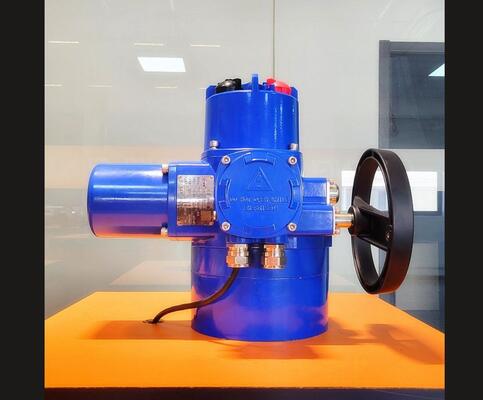 Peckwomy PWMON-serie Explosiebestendige OEM Ball Electric Actuators Display Gas Media Vervangbare Rotork IQ3 IQ20 Actuators