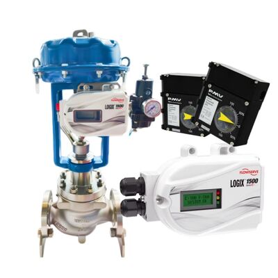 Flowserve Logix 1500 Digitale Valve Positioner met HART Communication IP66/NEMA 4X-gebouw en 4?? 20 mA gelijkstroominvoer
