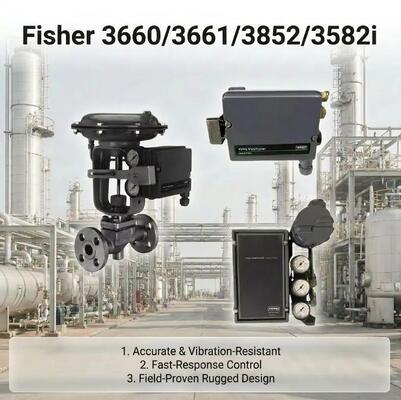 Original In-Stock F-isher 3660/3661/3852/3582i Ball Gas OEM Electro-Pneumatic Valve Positioners