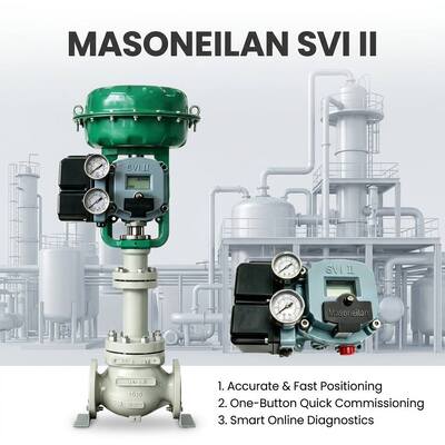 Masoneilan SV II AP geavanceerde prestatie digitale klepstandsteller SVI2-21123111