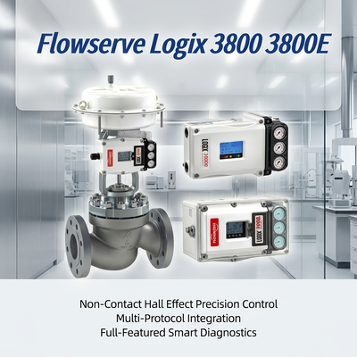 Hoogprecisie Flowserve Logix 3800 3800E Digitale Valve Positioner Betrouwbare Controle Valve onderdelen in voorraad