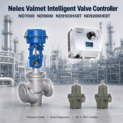 Brandnieuw Neles Valmet Me Tso ND7000 ND9000 ND9103HX8T ND9206HE8T Pneumatische Smart Digital Valve Positioner