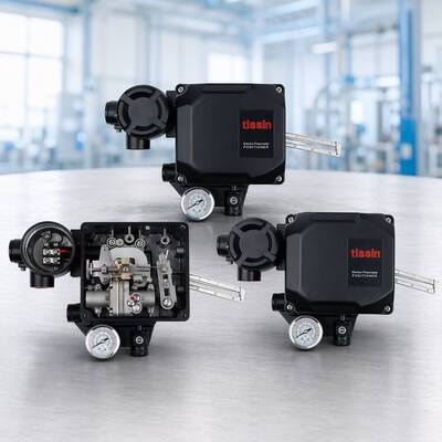 TISSIN TS600L Pneumatische klep positioner 4 20mA IP66 Olie gas chemische energie water industriële actuator