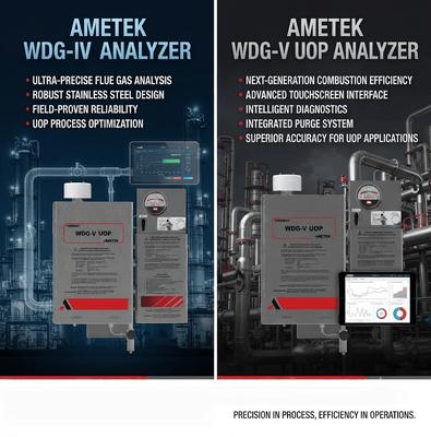 Ametek WDG-IV UOP-analysator Zirconia zuurstofmeting procesgasanalysator Industrieel procesanalysator