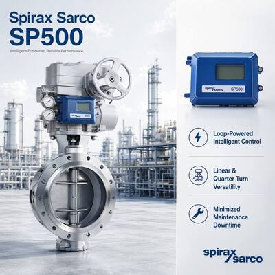 Brandnieuwe Spirax Sarco SP500 Smart Positioner met Chongqing Chuanyi Automation